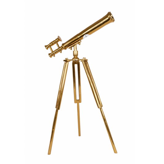 MASON Telescope Sculpture Gold