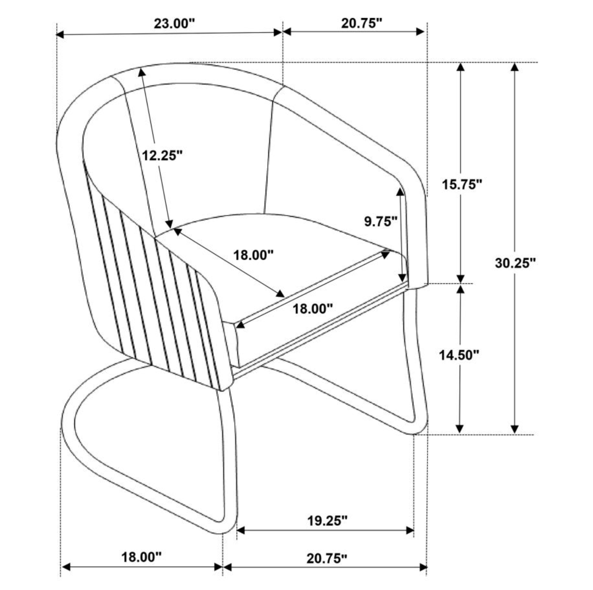 AVIANO Upholstered Dining Chair