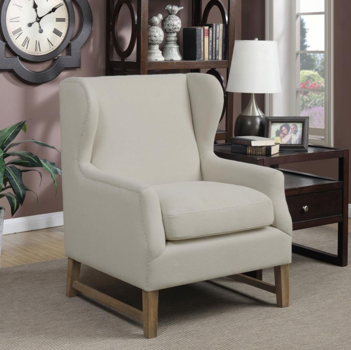 FLEUR Wing Back Accent Chair