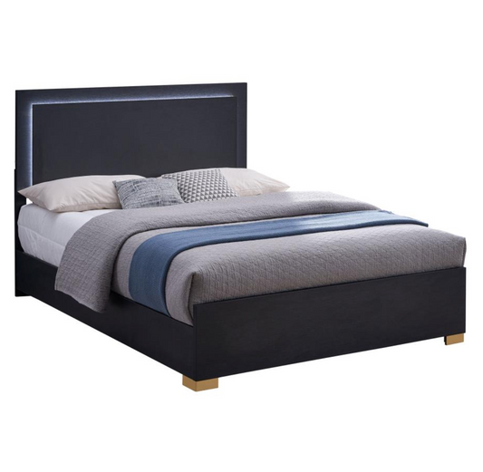 MARCELINE Queen Bed with LED Headboard