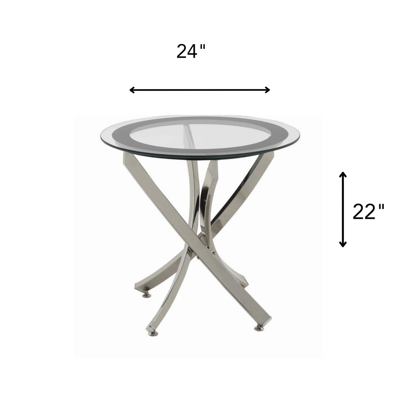 BROOKLYN Round End Table