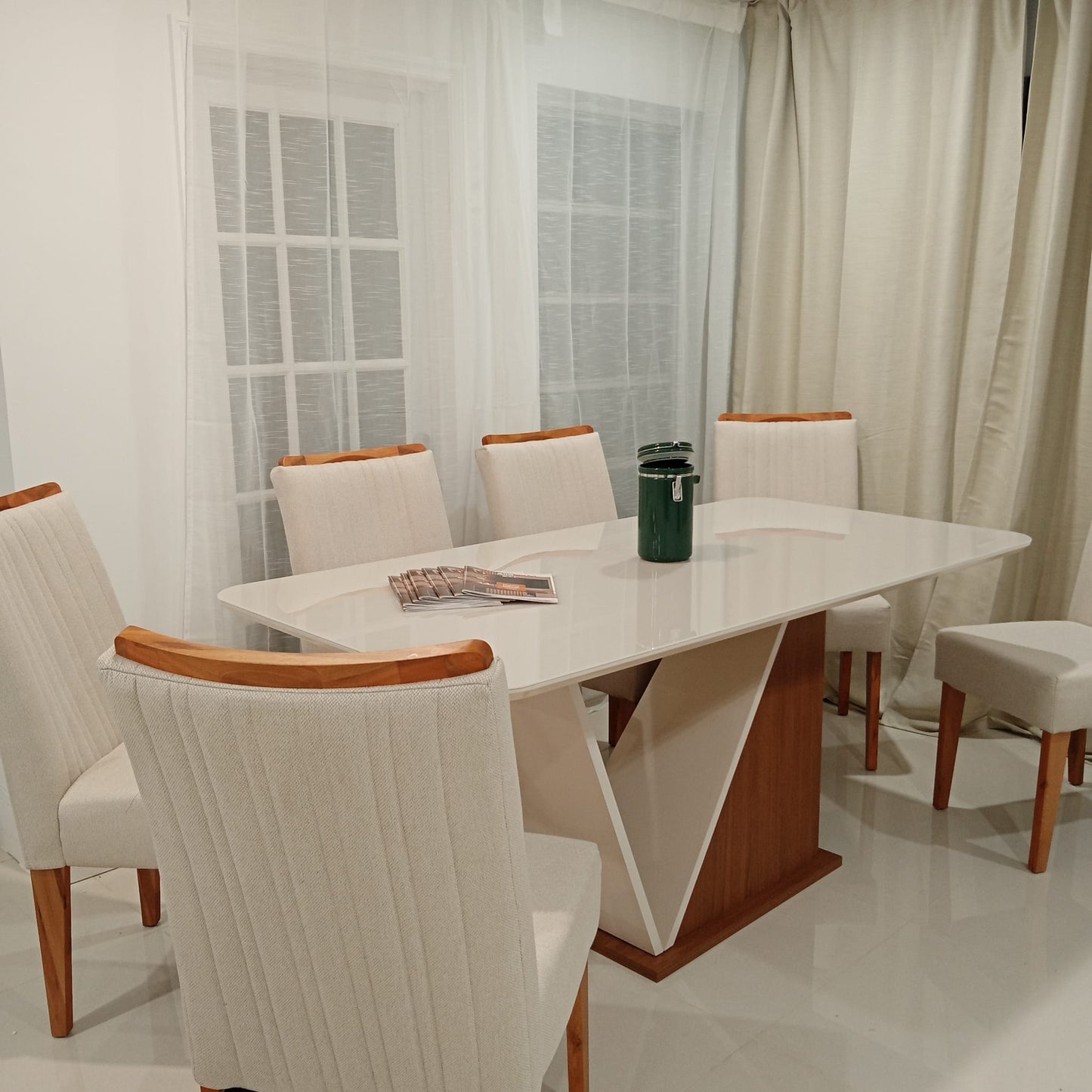 LORE Dining Table with Chairs Set
