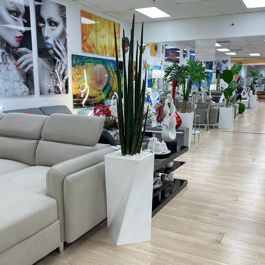 Snake Artificial Plant with 28" Planter