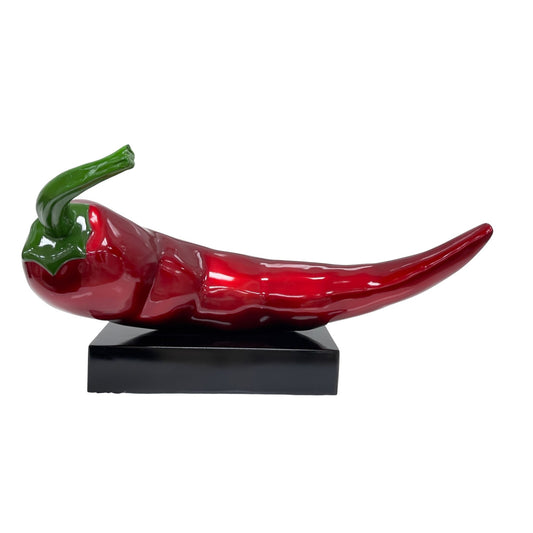 Red Chili Pepper Sculpture