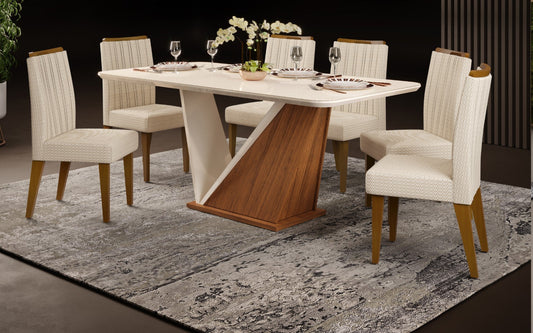 LORE Dining Table with Chairs Set