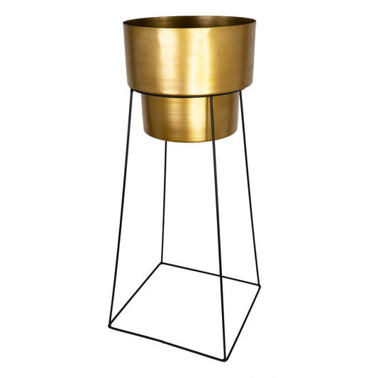 LEO 28" Metal Planter