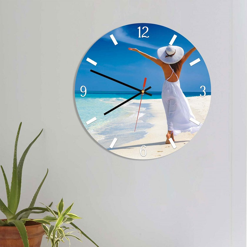 Viva la Vida Round Wall Clock