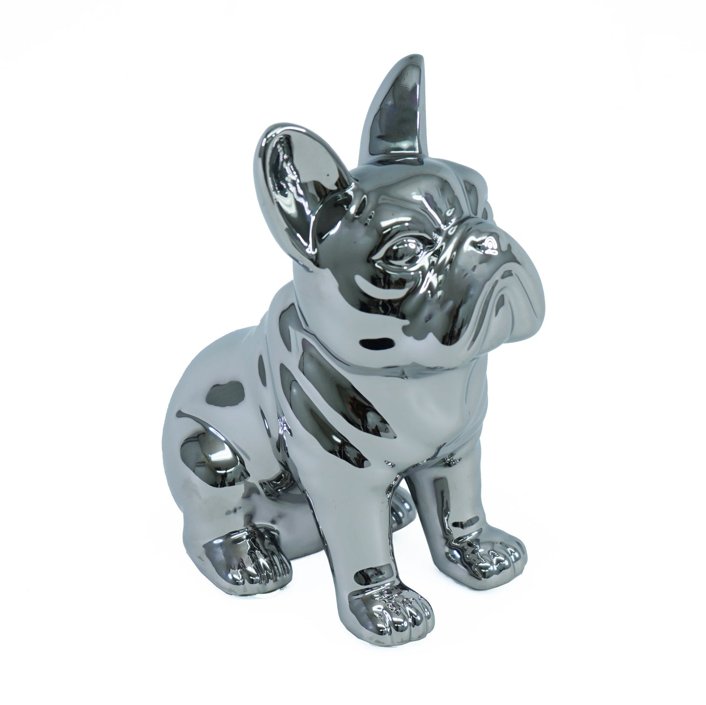 REESE Ceramic Bulldog Sculpture