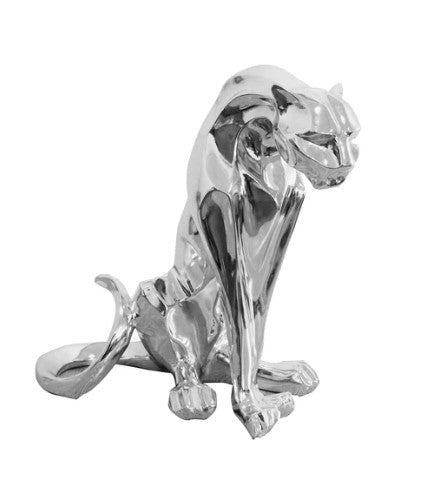 LEOPARD Sitting Sculpture Home Decor