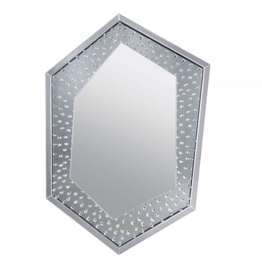 Rectangular Mirror with Crystals AC-97570