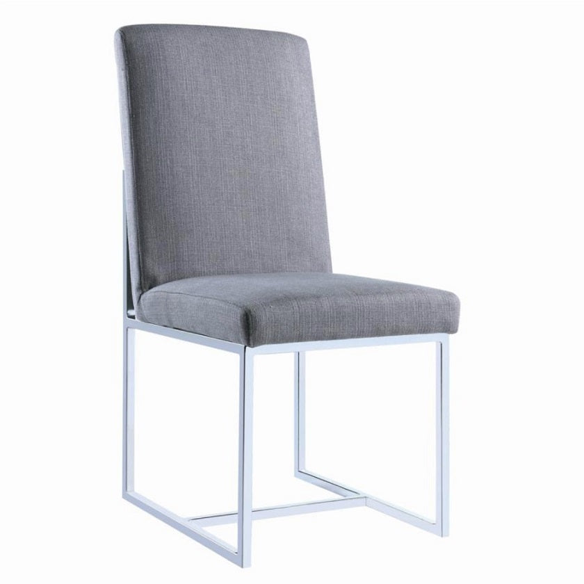 ANYKA Grey Upholstered Chair