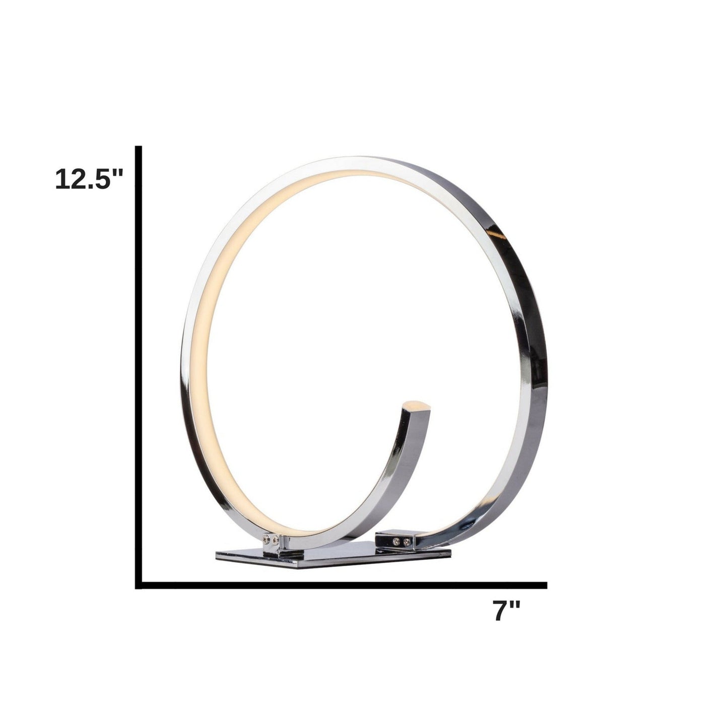 LUMARA Circular Design Table Lamp Led Strip