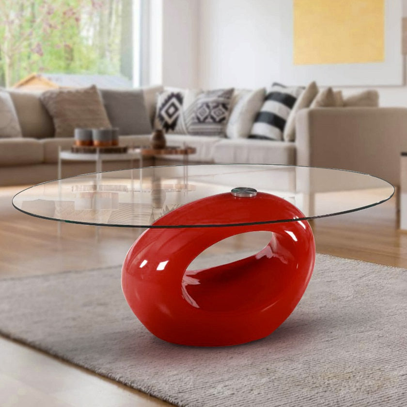 JOSEPH Red Base Coffee Table
