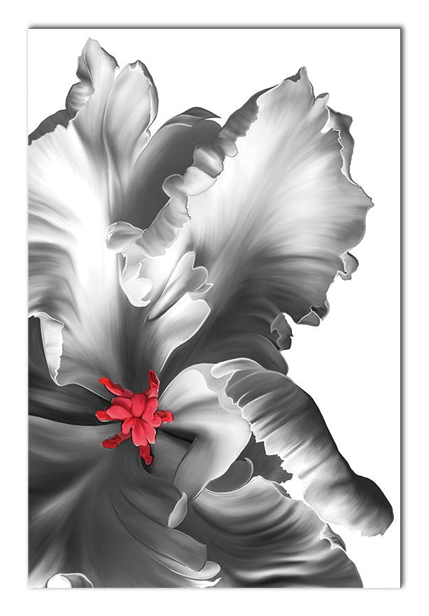 Iris Flower Acrylic Picture
