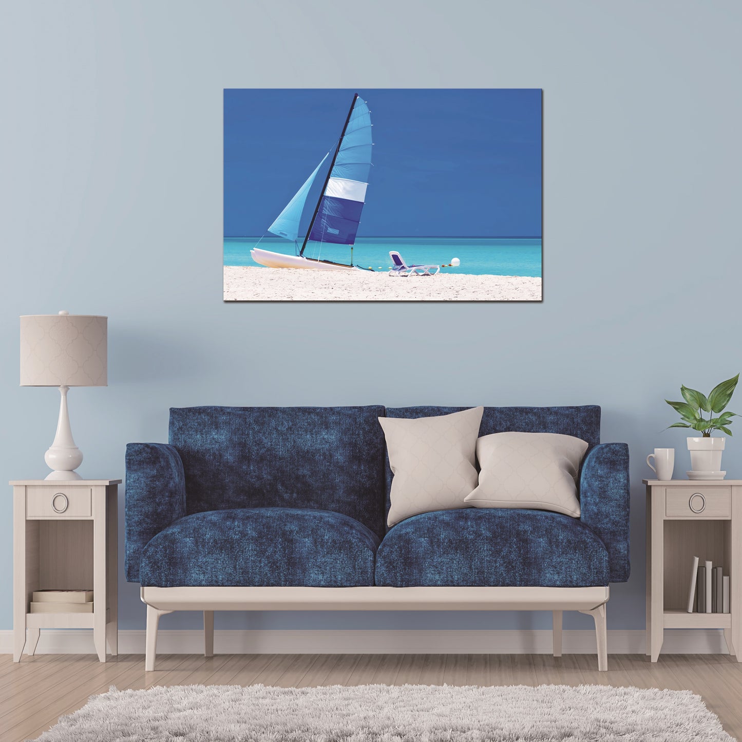 Sailing Boat Acrylic Picture