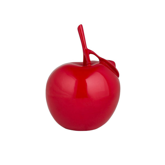 EDEN Solid Color Apple Sculpture Red