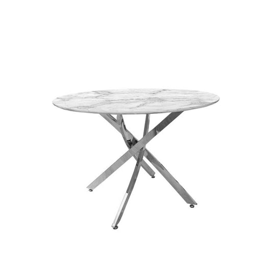 CALISTA Marble Finish Round Table
