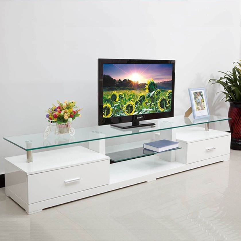 TV-KL02 Glass Top Tv Stand