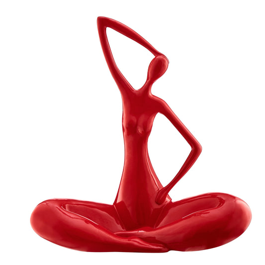 DIANA Lady Sculpture Large Red