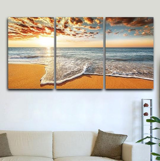 Sands Sunset Beach Acrylic Picture